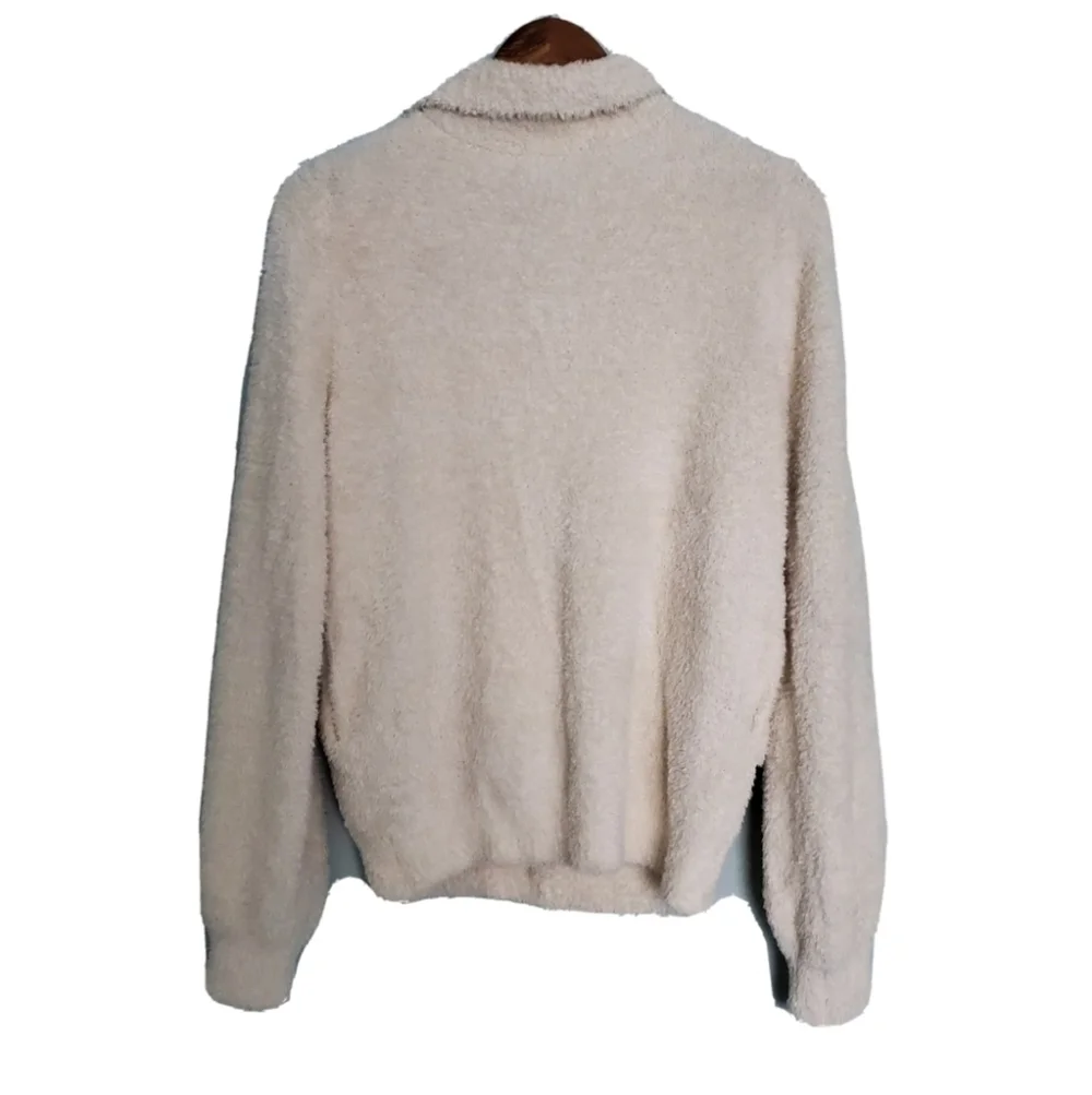 NWT Susina Ivory Fleece Knit Cardigan Sweater